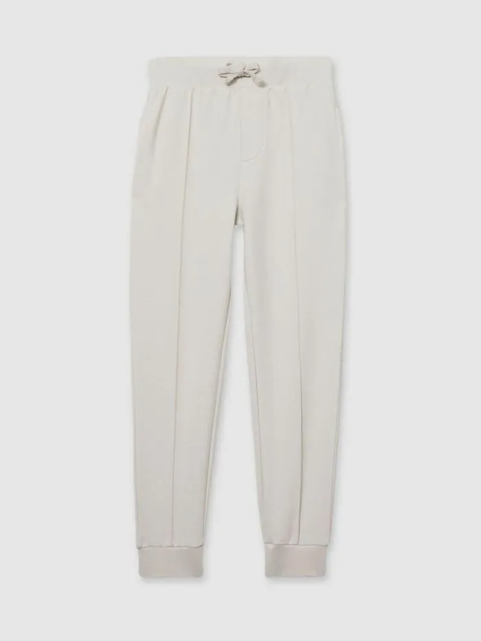 REISS CoOrds Children Relaxed Drawstring Joggers Taupe