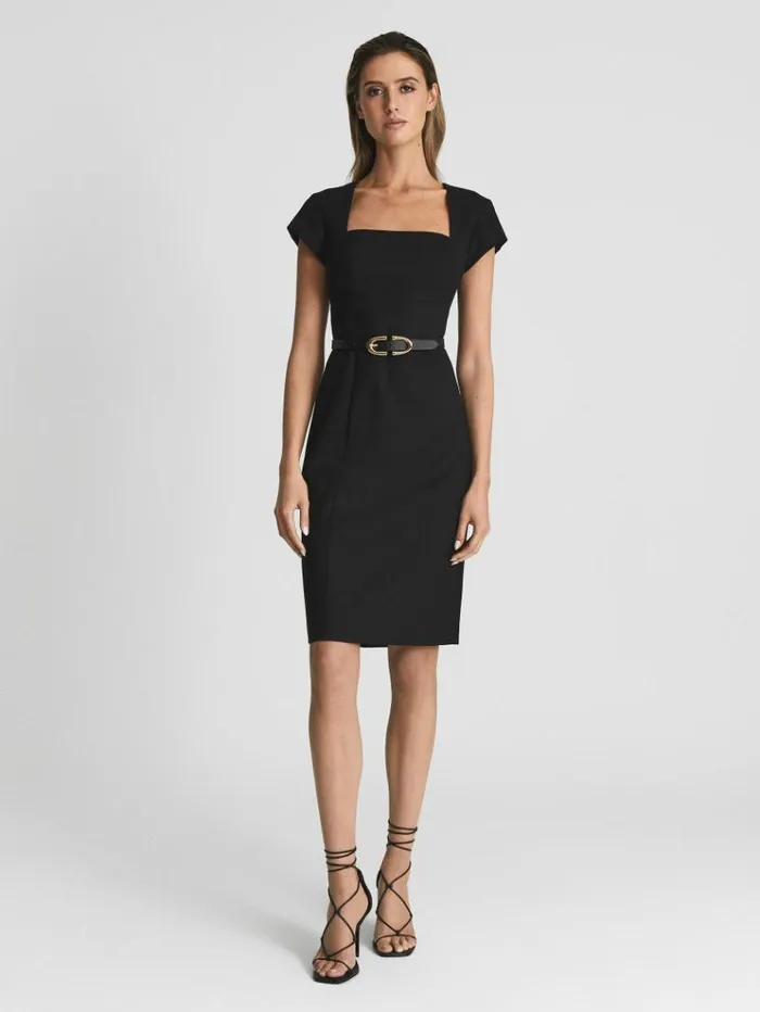 REISS Dresses Women Tailored Dress Black