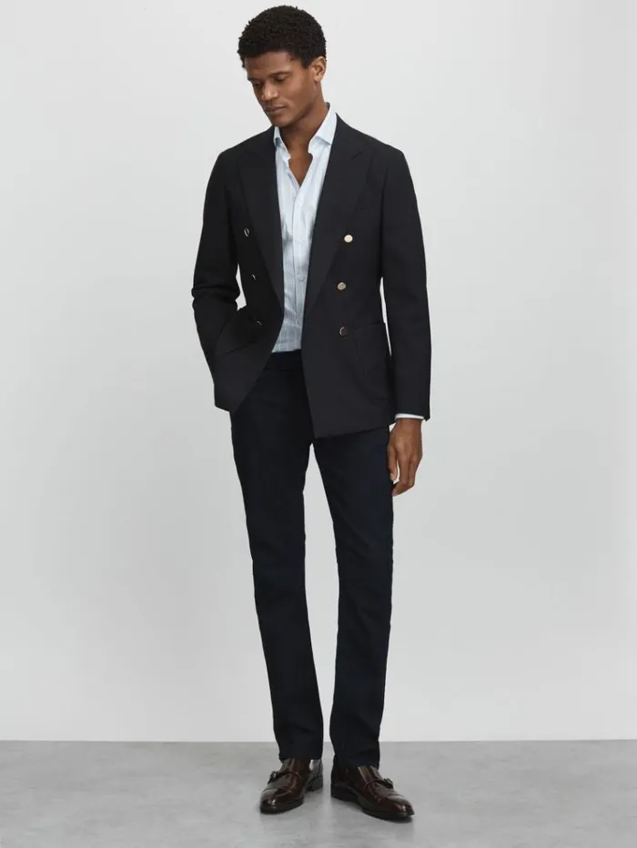 REISS Jeans Men Paige Slim Fit Jeans Inkwell