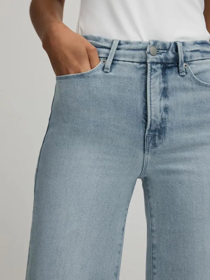 REISS Jeans Women Palazzo Jeans Pale Blue