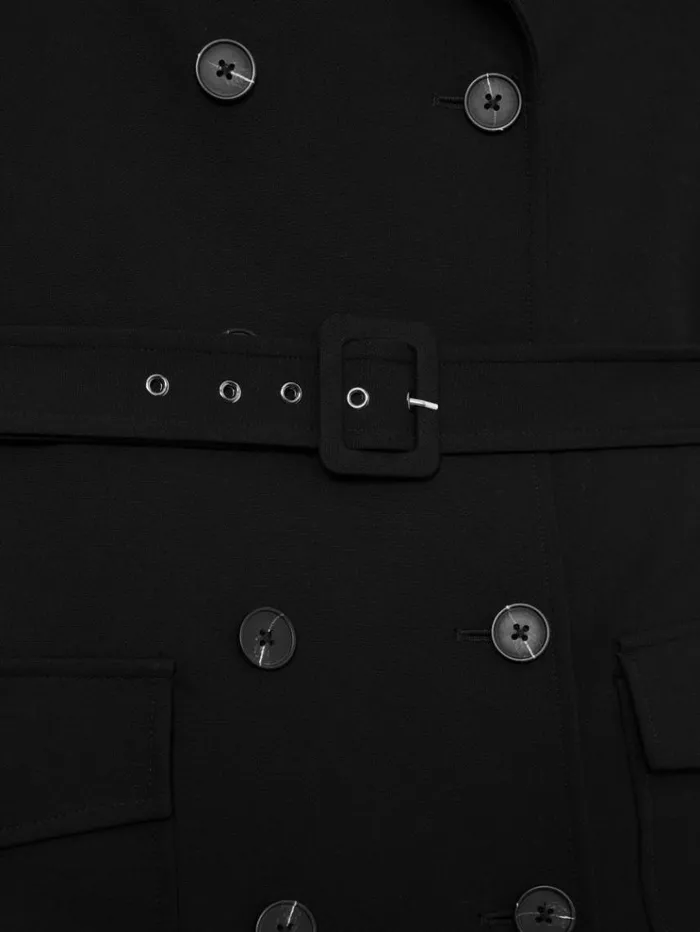 REISS Jumpsuits and Rompers Women Belted Utility Jumpsuit Black