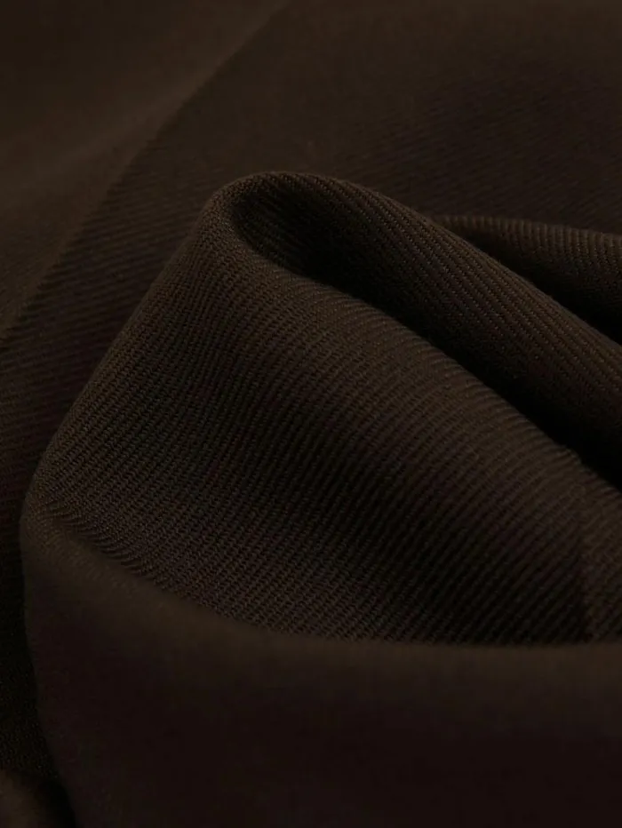 REISS Pants Women Atelier Virgin WoolBlend Suit Trousers Chocolate
