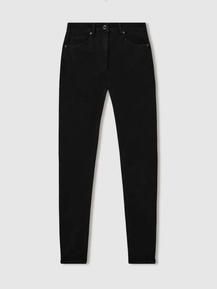 REISS Pants Women Skinny Jeans Black
