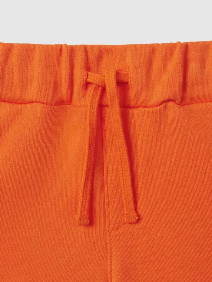 REISS Reiss X Mclaren F1 Team Children McLaren F1 Cotton Drawstring Shorts Papaya