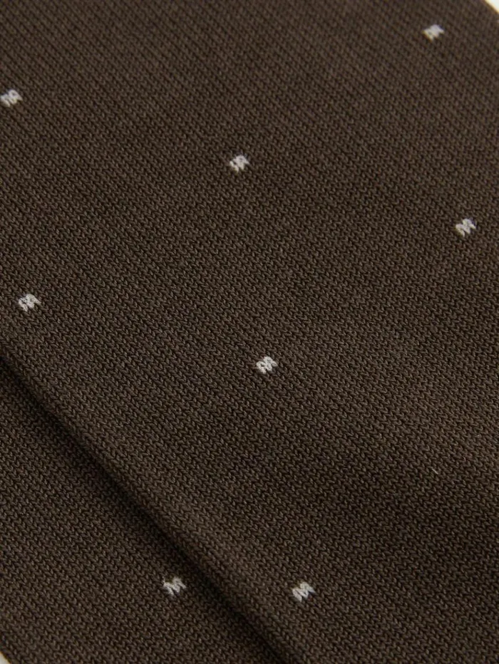 REISS Socks and Underwear Men Polka Dot Socks Chocolate