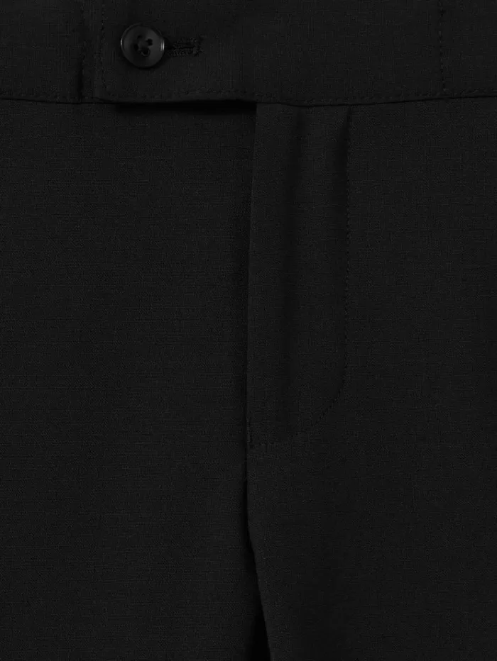 REISS Suits and Tailoring Children Tuxedo Satin Stripe Trousers Black