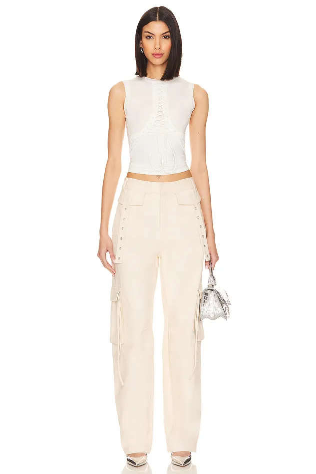 Riley Pant Bone Women Lovers and Friends Pants Riley Pant Bone Women Lovers and Friends Pants