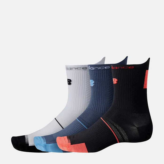 Running Accelerate Midcalf Tab 3 Pack ASSORTED 1 COLORS MenWomen Socks New Balance Running Accelerate Midcalf Tab 3 Pack ASSORTED 1 COLORS MenWomen Socks New Balance