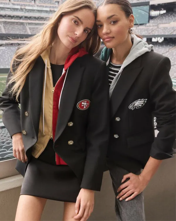 San Francisco 49ers Dickey Jacket San Francisco 49ers Women Veronica Beard Jackets and Outerwear