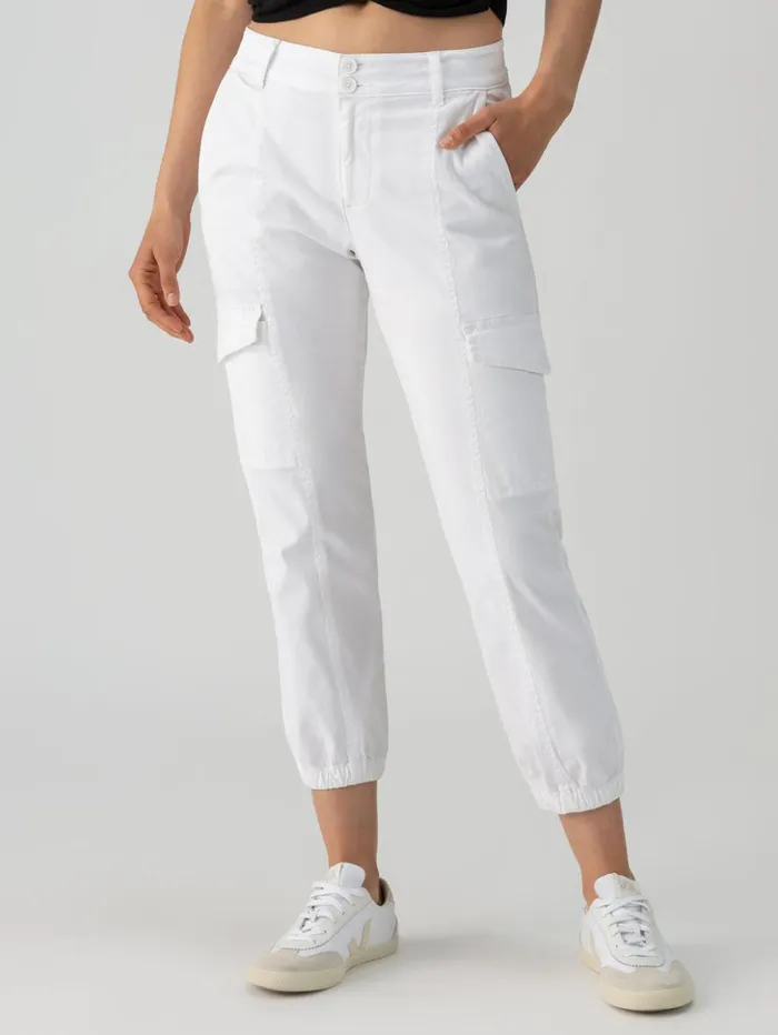 Sanctuary Clothing Pants Women Rebel Standard Rise Pant Brilliant White