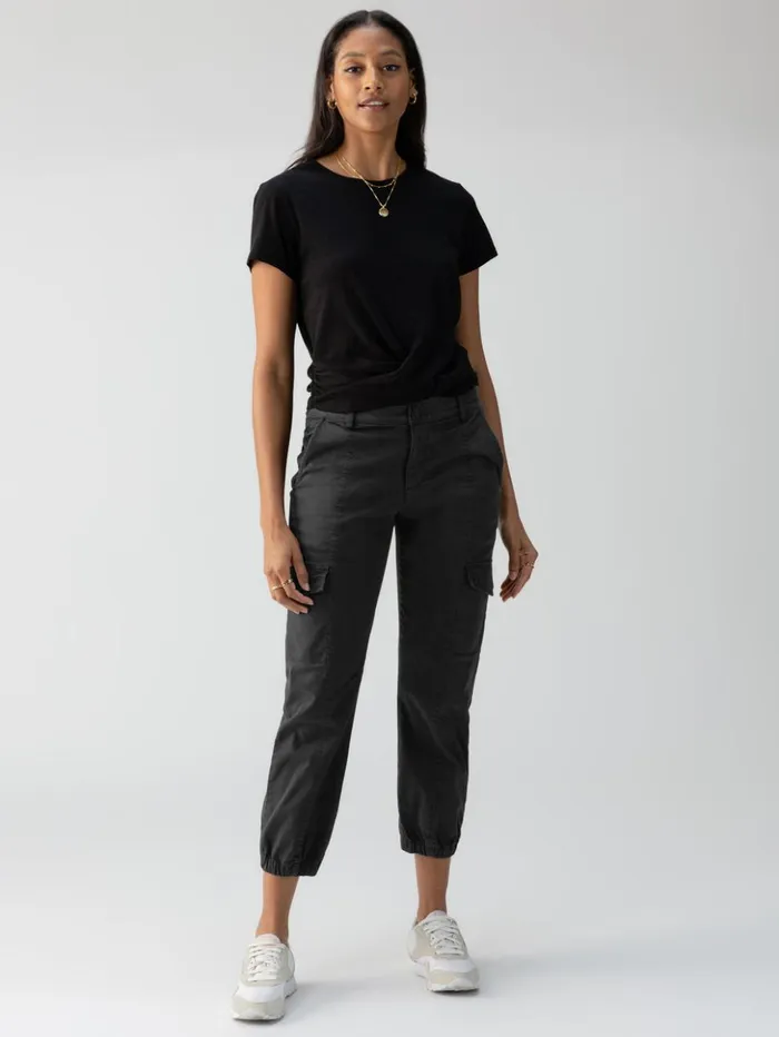 Sanctuary Clothing Pants Women Rebel Standard Rise Pant Obsidian