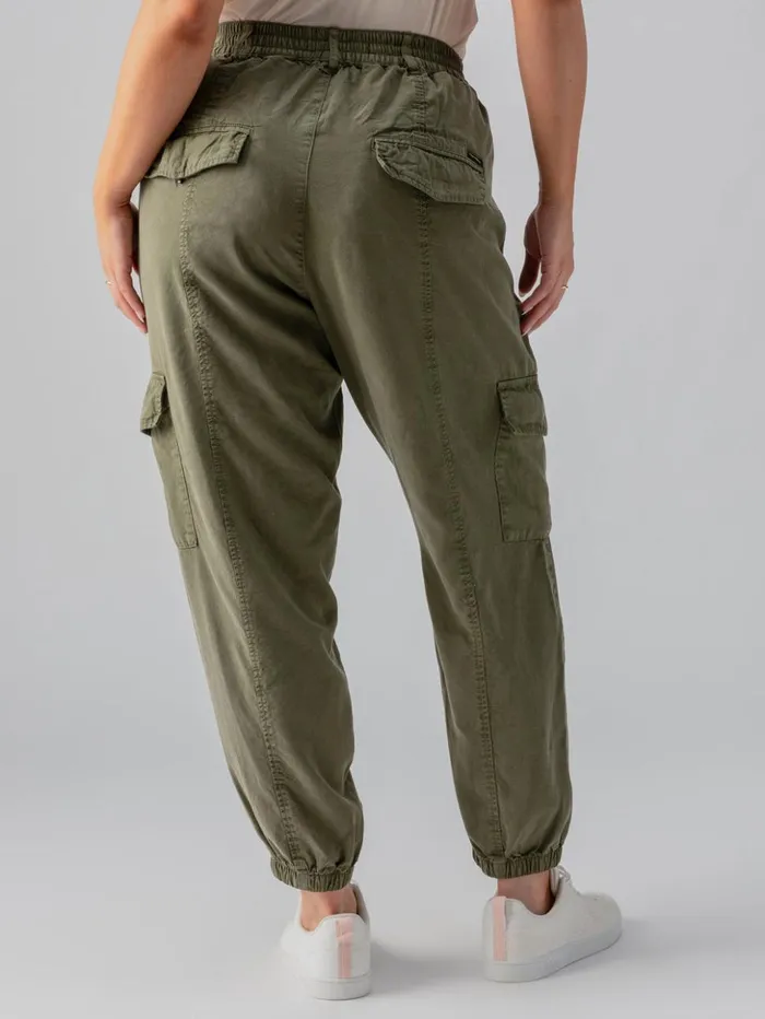 Sanctuary Clothing Pants Women Relaxed Rebel Standard Rise Pant Burnt Olive Inclusive Collection