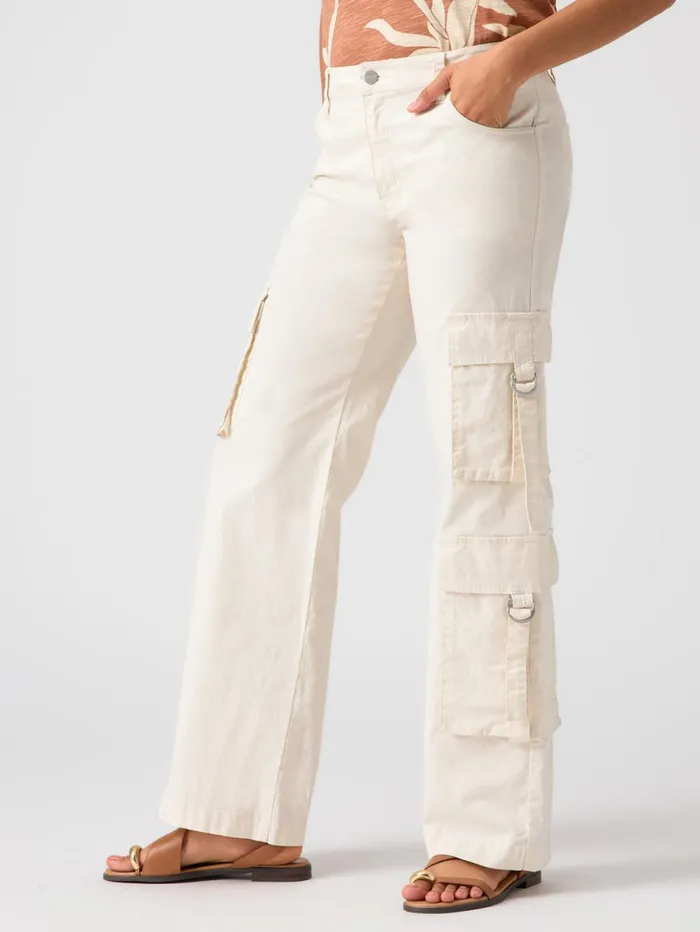Sanctuary Clothing Pants Women Y2K Strappy Cargo Standard Rise Pant Eco Natural Sanctuary Clothing Pants Women Y2K Strappy Cargo Standard Rise Pant Eco Natural