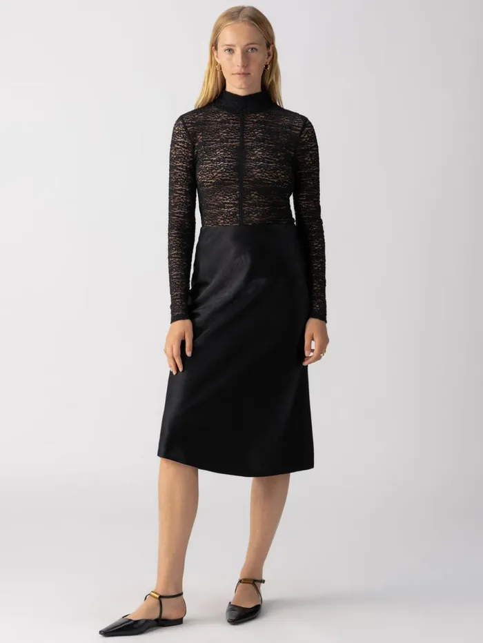 Sanctuary Clothing Skirts Women Everyday MidRise Maxi Skirt Black Sanctuary Clothing Skirts Women Everyday MidRise Maxi Skirt Black