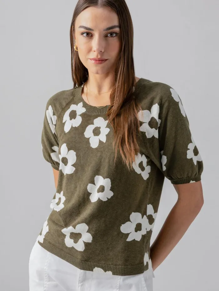 Sanctuary Clothing Sweaters and Cardis Women Sunny Days Sweater Burnt Olive Pop Sanctuary Clothing Sweaters and Cardis Women Sunny Days Sweater Burnt Olive Pop