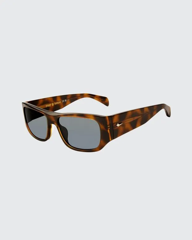 Santiago BlackHavana Sunglasses rag and bone Men