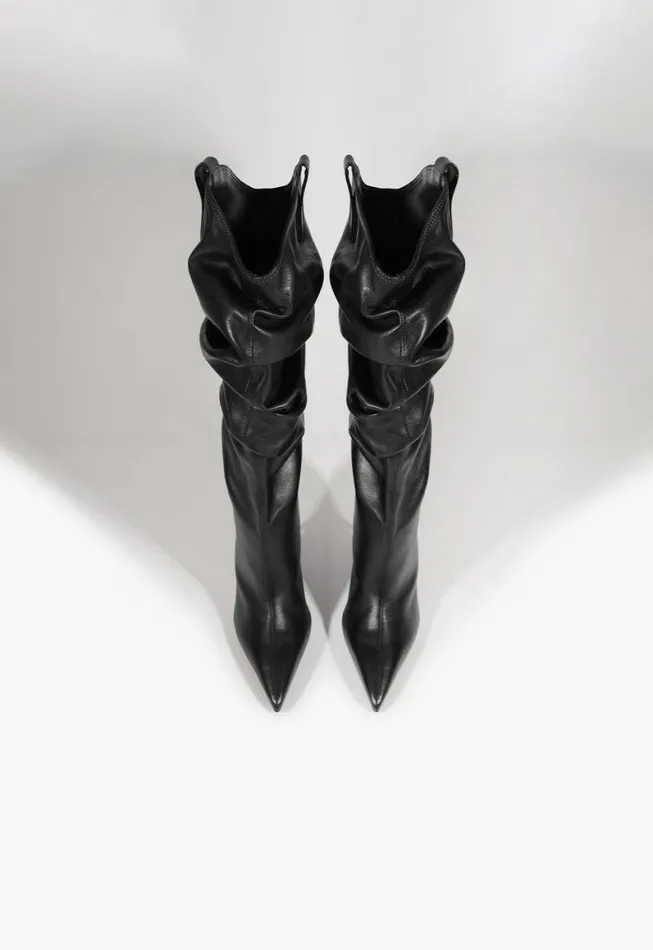 Schutz Shoes Boots Beverly Boot Black 8211 Women