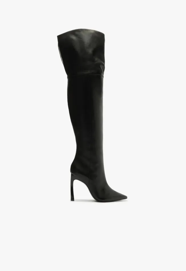 Schutz Shoes Boots Cate Over The Knee Boot Black 8211 Women