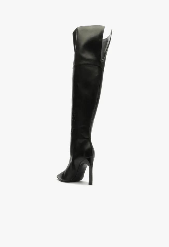 Schutz Shoes Boots Cate Over The Knee Boot Black 8211 Women