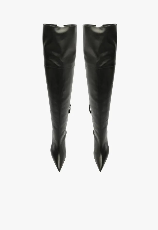 Schutz Shoes Boots Cate Over The Knee Boot Black 8211 Women
