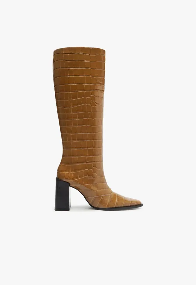 Schutz Shoes Boots Raffaela Up Boot Brown 8211 Women