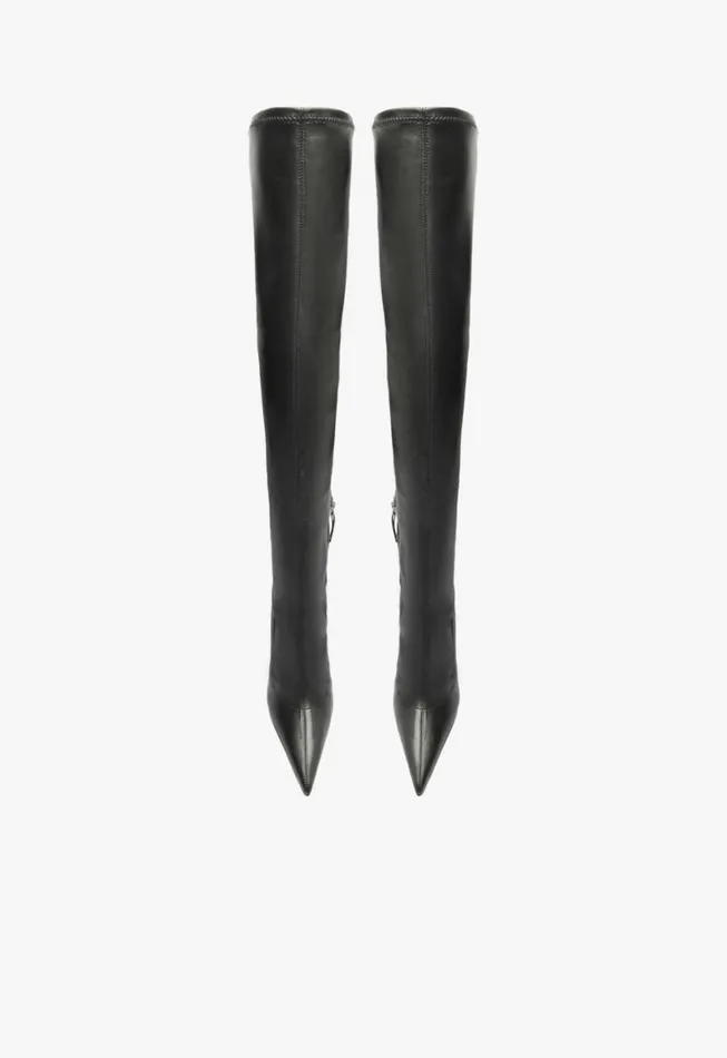 Schutz Shoes Boots Siena Over The Knee Boot Black 8211 Women