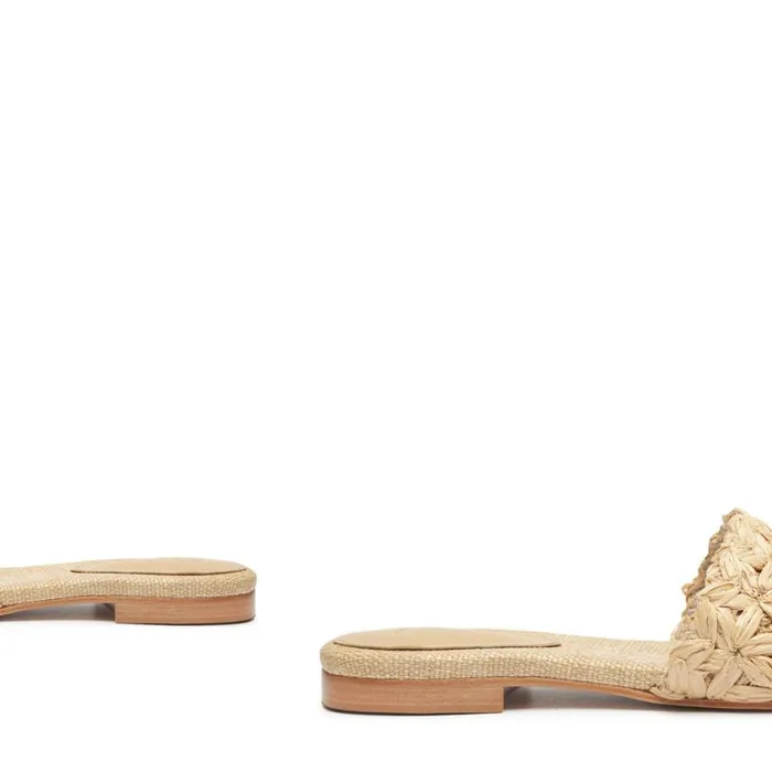 Schutz Shoes Flats Ayla Flat Sandal Beige 8211 Women