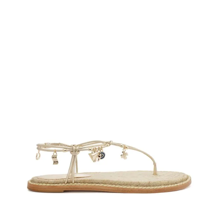 Schutz Shoes Flats Mitchell Flat Sandal Gold 8211 Women