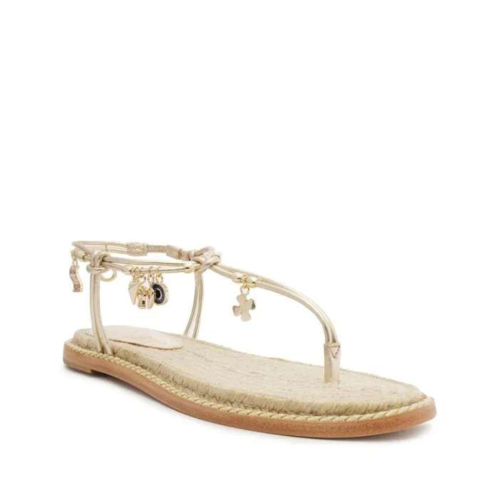 Schutz Shoes Flats Mitchell Flat Sandal Gold 8211 Women