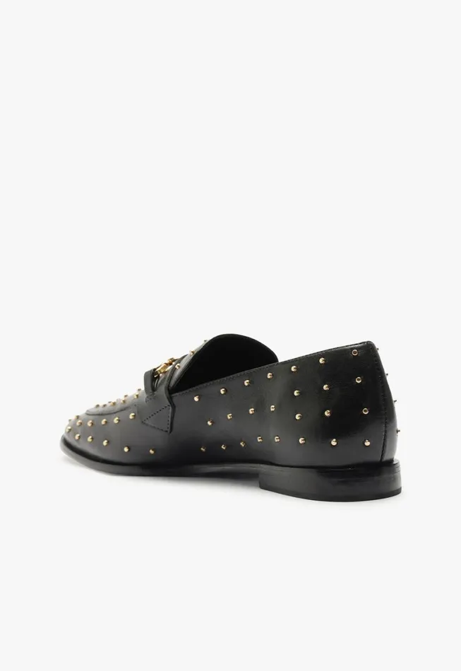 Schutz Shoes Loafers Morgan Flat Black 8211 Women