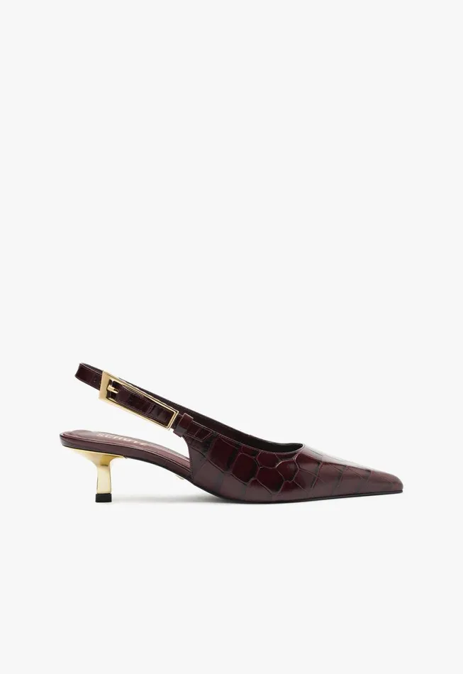 Schutz Shoes Pumps Ciara Mid Pump Cherry Wine 8211 Women