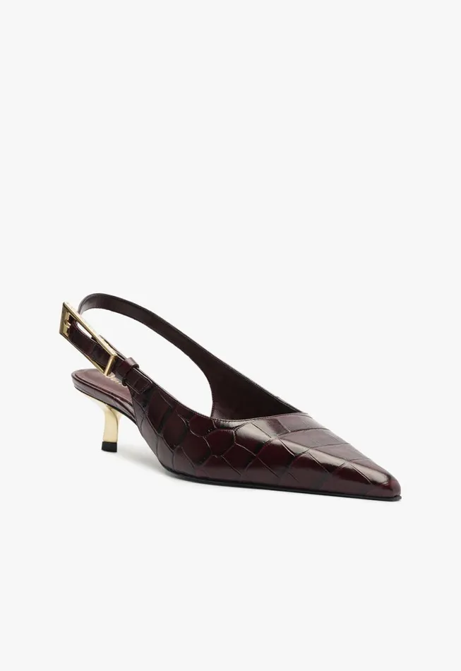 Schutz Shoes Pumps Ciara Mid Pump Cherry Wine 8211 Women