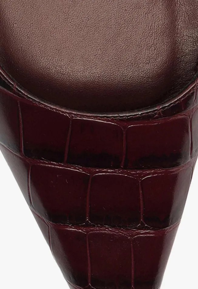 Schutz Shoes Pumps Ciara Mid Pump Cherry Wine 8211 Women