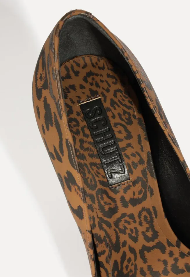 Schutz Shoes Pumps Lexi Pump Animal Print 8211 Women