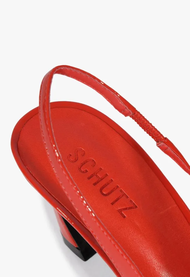 Schutz Shoes Pumps Lexi Sling Mid Pump Red 8211 Women