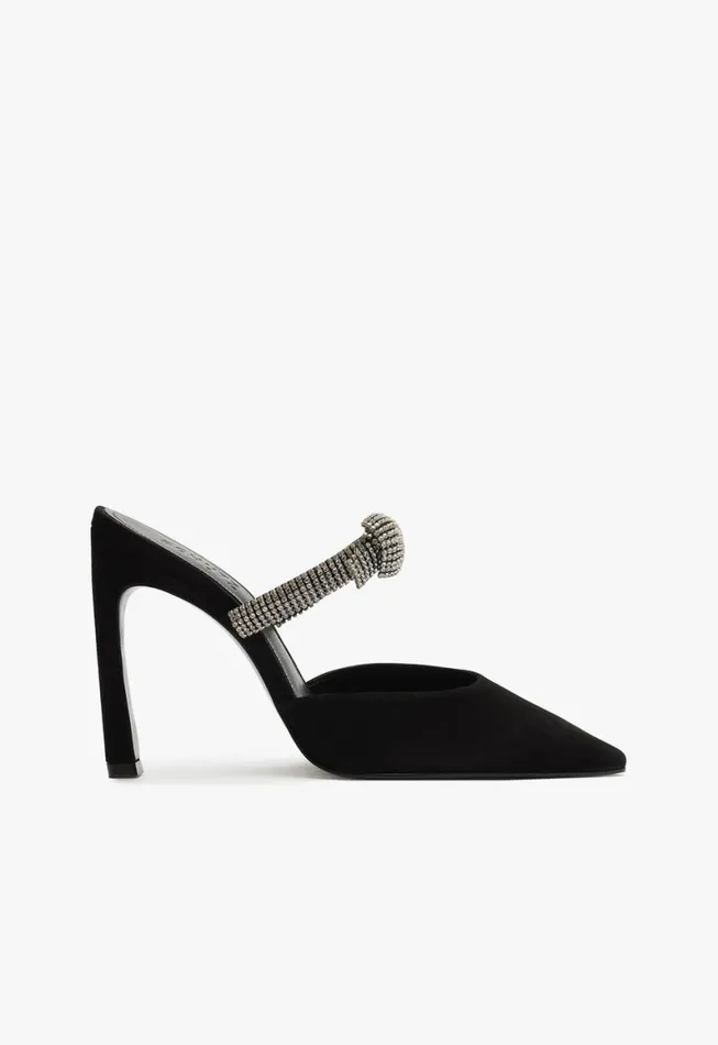 Schutz Shoes Pumps Pearl Curve Mule Pump Black 8211 Women