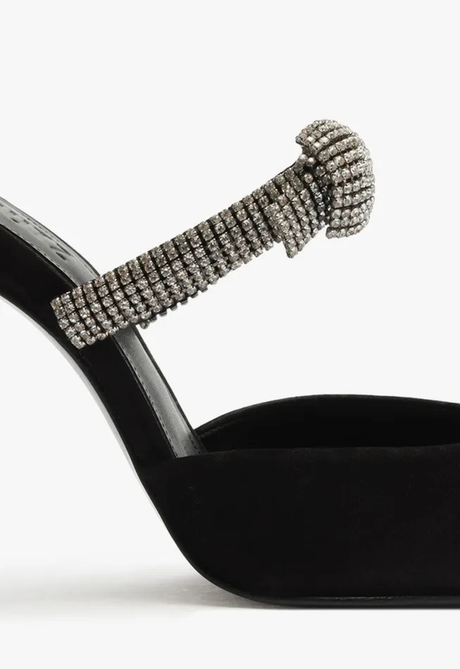 Schutz Shoes Pumps Pearl Curve Mule Pump Black 8211 Women