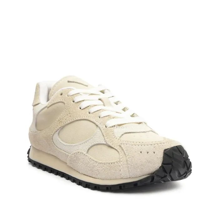 Schutz Shoes Sneakers Wave 70 Suede Sneaker Pearl 8211 Women