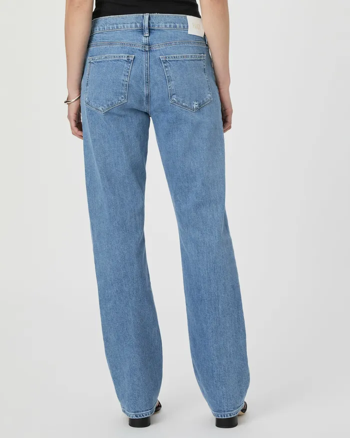 Serena Straight Jean 8211 Holy Grail Distressed Straight PAIGE Women