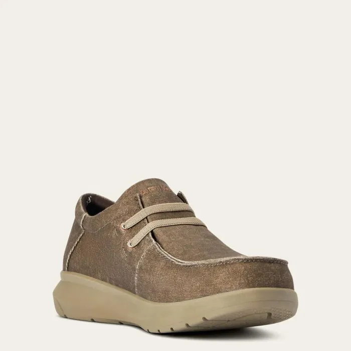 Shoes and Sneakers Men Ariat Hilo Brown Canvas Shoes and Sneakers Men Ariat Hilo Brown Canvas