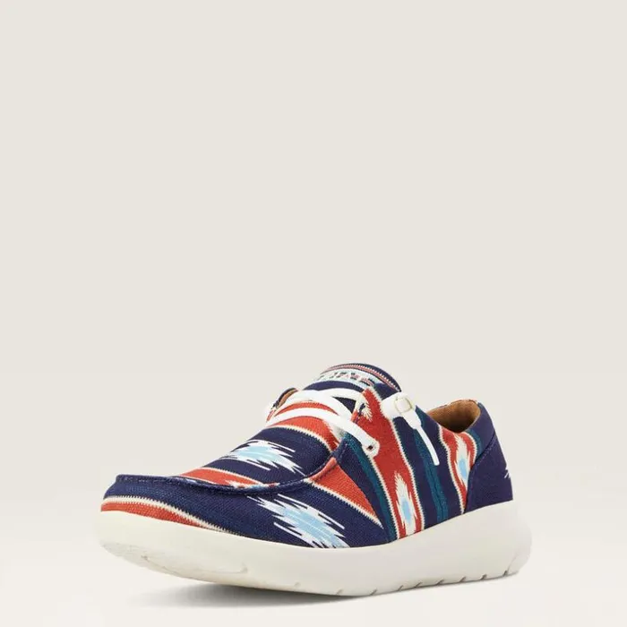 Shoes and Sneakers Women Ariat Hilo Chimayo Cristo Navy
