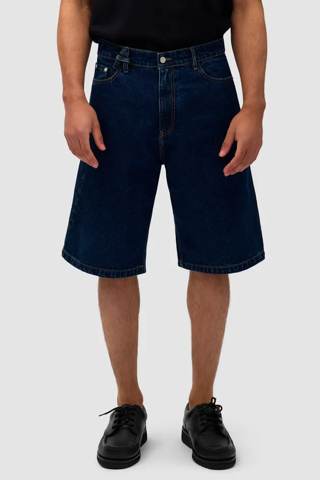 Shorts Arte Antwerp Men Short avec ceinture Marine