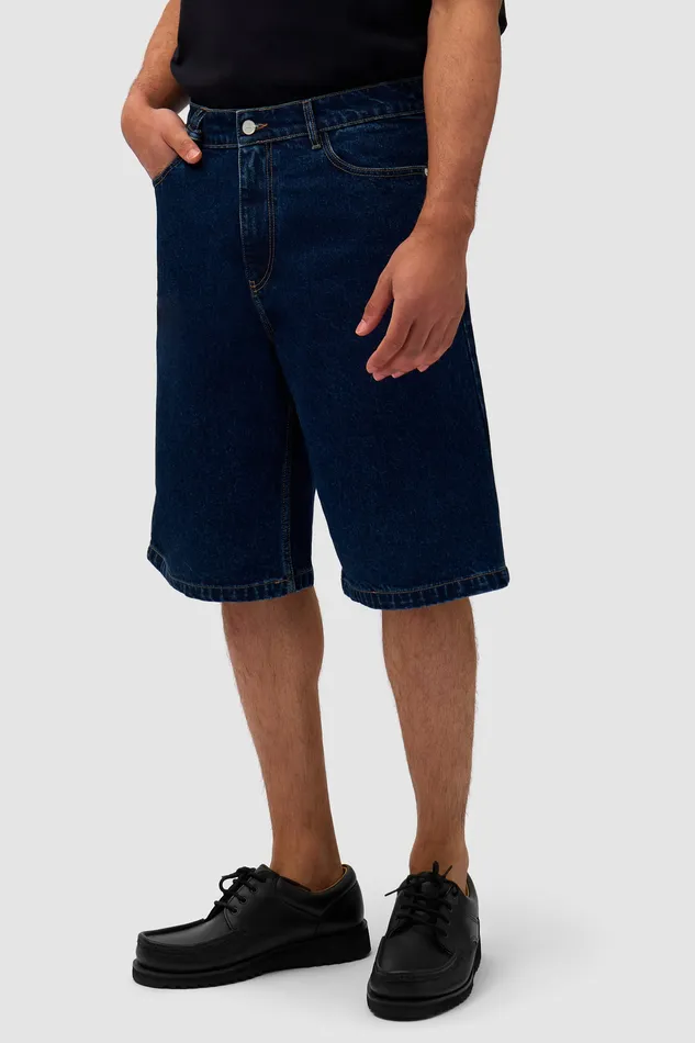 Shorts Arte Antwerp Men Short avec ceinture Marine