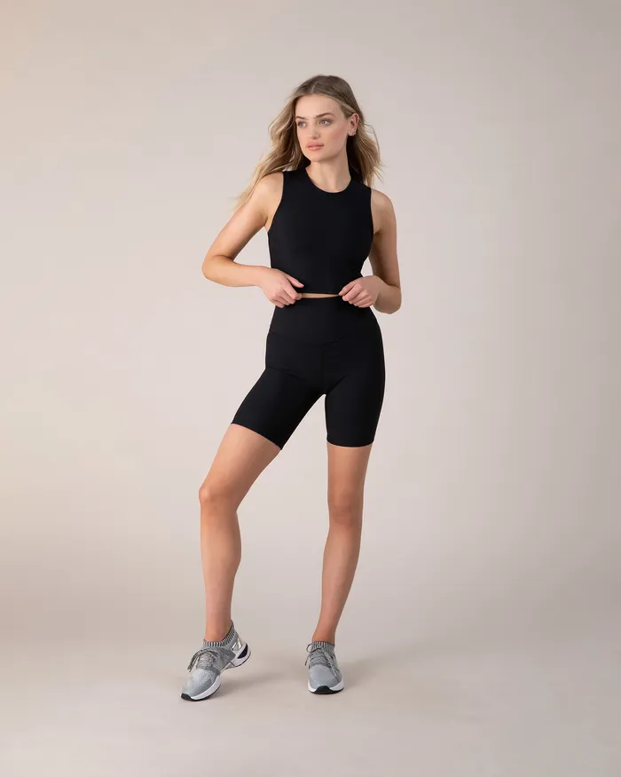 Shorts Bloch Adult Blochrib 8 Inch Short Ebony Shorts Bloch Adult Blochrib 8 Inch Short Ebony