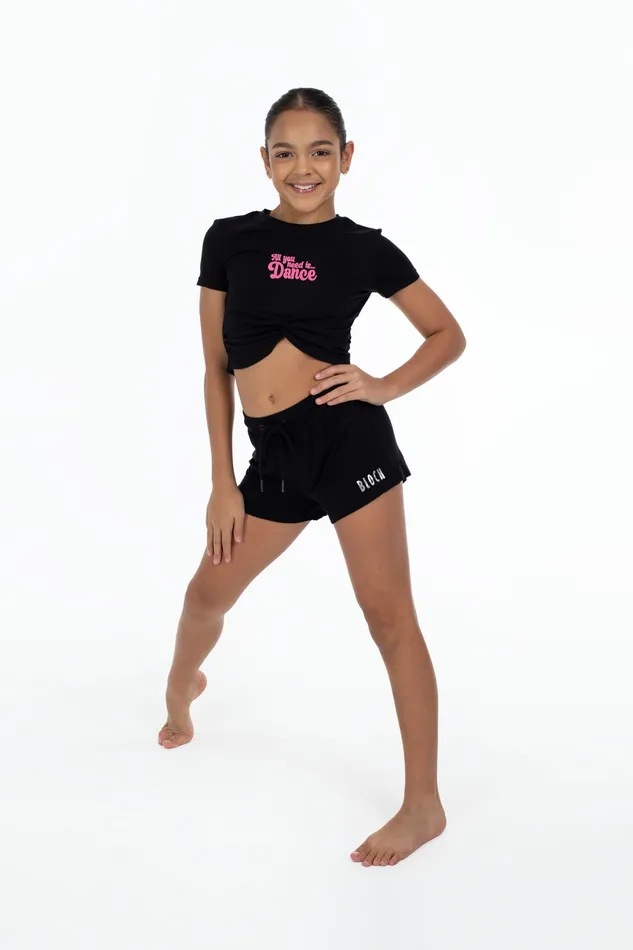 Shorts Bloch X Flo Active Track Shorts Black 8211 Bloch Children