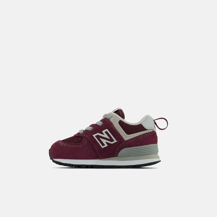 Size 0 8211 10 574 Core Bungee Burgundy with White New Balance Kids Size 0 8211 10 574 Core Bungee Burgundy with White New Balance Kids