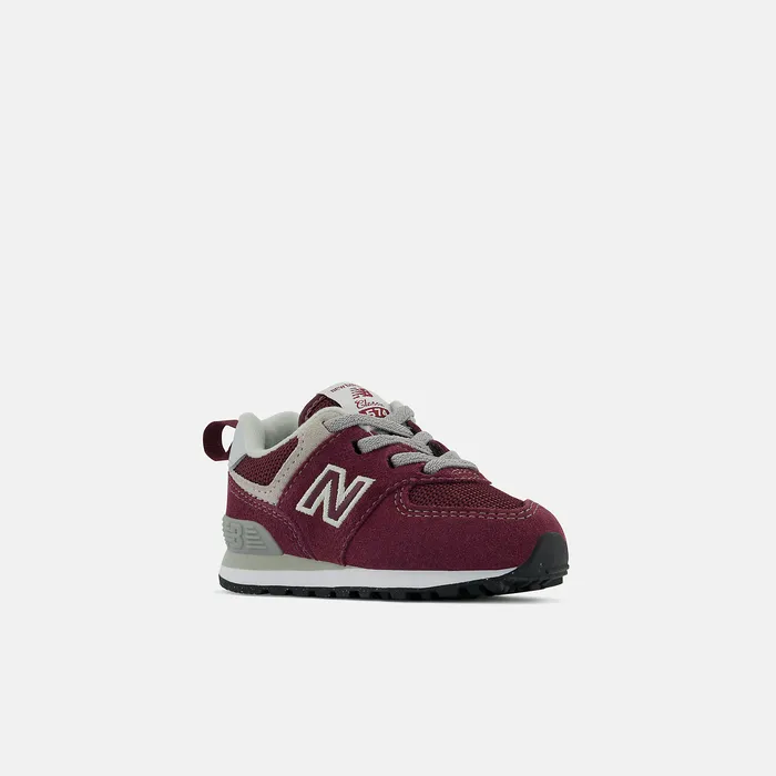 Size 0 8211 10 574 Core Bungee Burgundy with White New Balance Kids Size 0 8211 10 574 Core Bungee Burgundy with White New Balance Kids