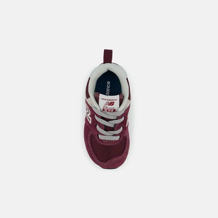 Size 0 8211 10 574 Core Bungee Burgundy with White New Balance Kids Size 0 8211 10 574 Core Bungee Burgundy with White New Balance Kids