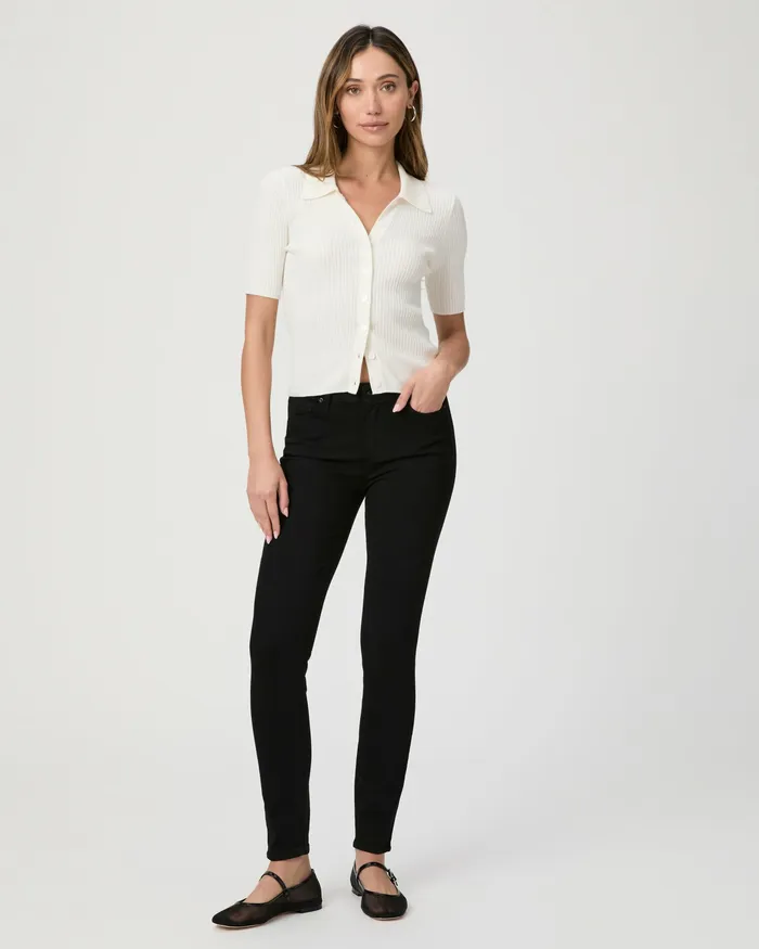 Skinny Verdugo Ankle Skinny Jean 8211 Black Shadow 8211 PAIGE Women