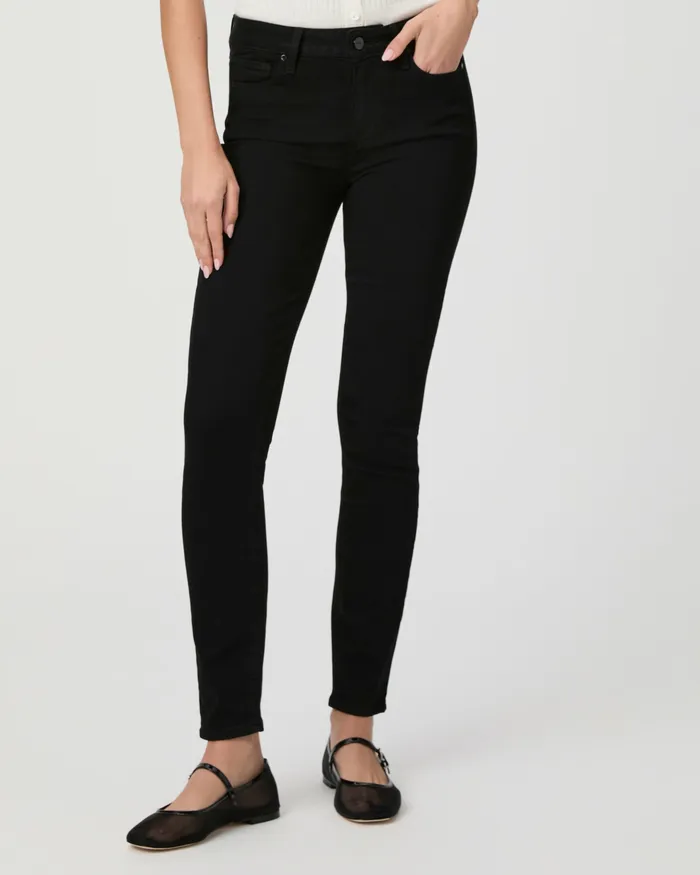 Skinny Verdugo Ankle Skinny Jean 8211 Black Shadow 8211 PAIGE Women